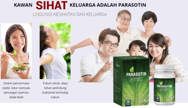 Parasotin untuk buang toksin dan parasit